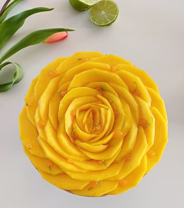 Tarte à la mangue